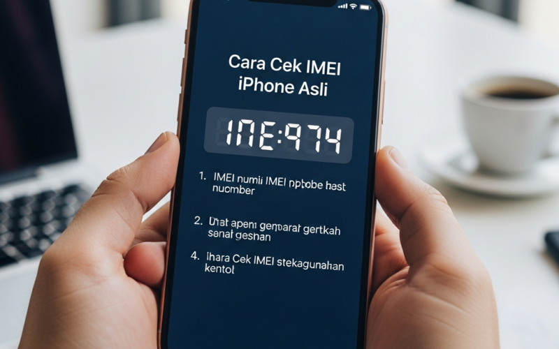 Cara Cek IMEI iPhone Asli