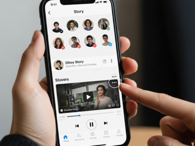 Cara Hide Story Vidio 1