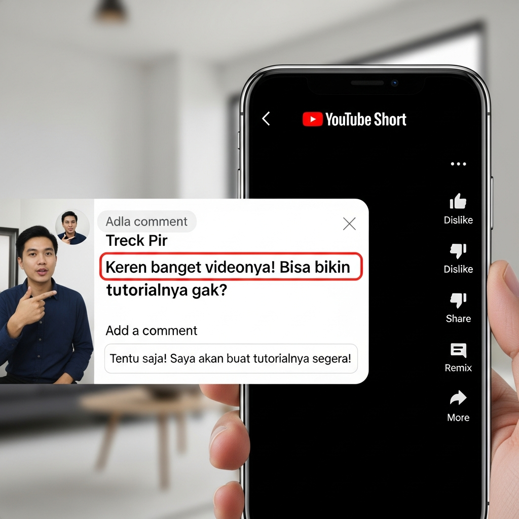Cara Membalas Komentar Penonto