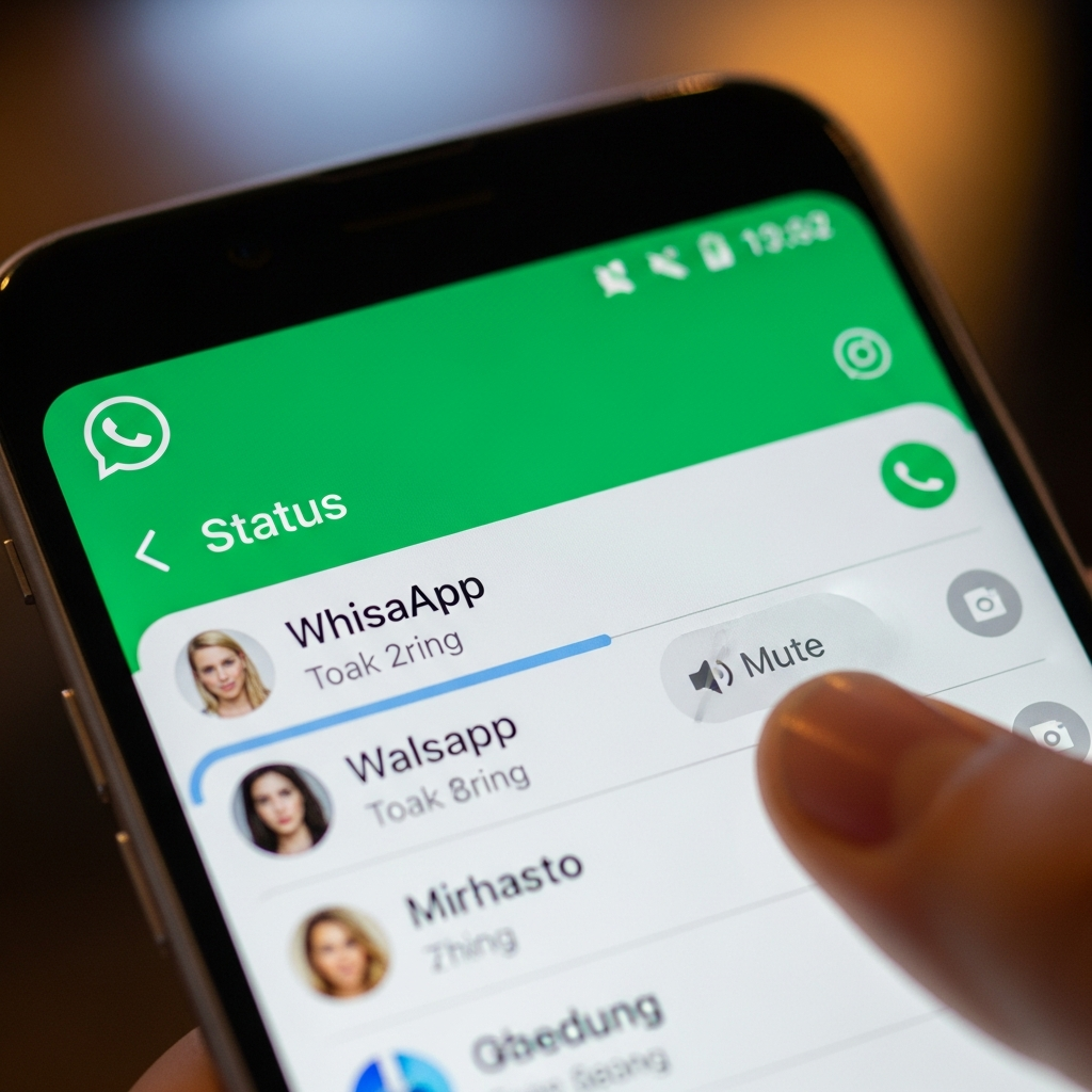 Cara Membisukan Mute Status