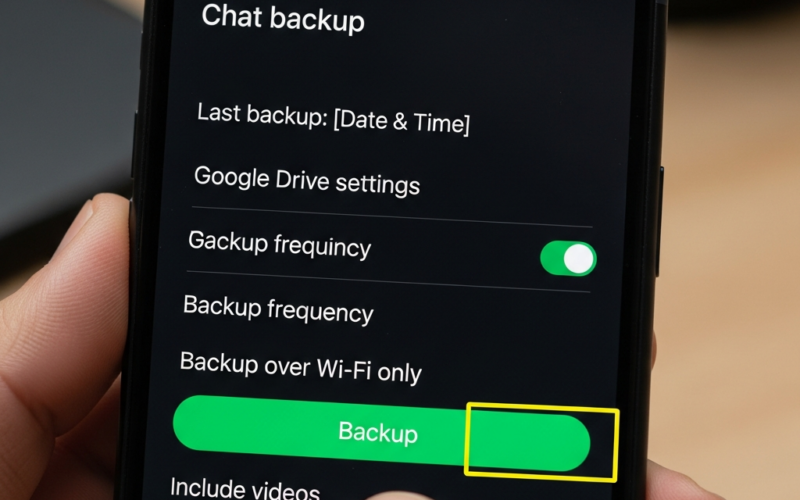 Cara Mencadangkan (Backup) Chat Whatsapp Ke Google Drive Manual