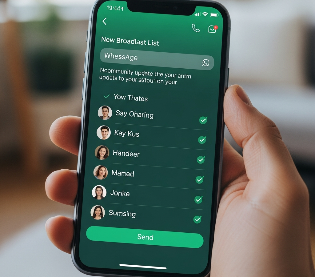 Cara Mengirim Pesan Siaran (Broadcast) Di Whatsapp Tanpa Bikin Grup