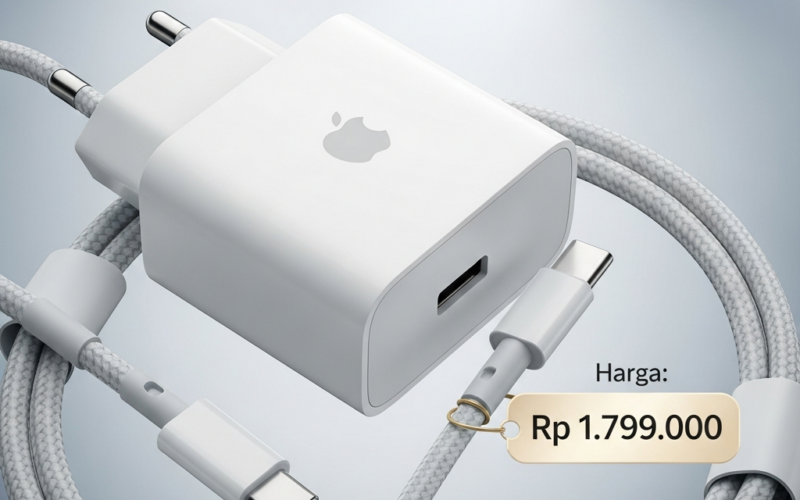 Charger iPhone 17 Original Harga