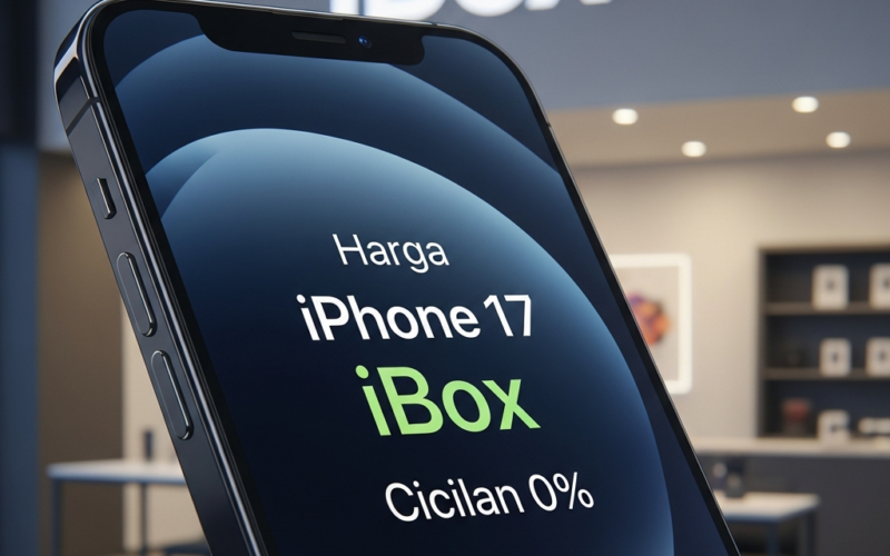 Harga iPhone 17 iBox Cicilan 0%