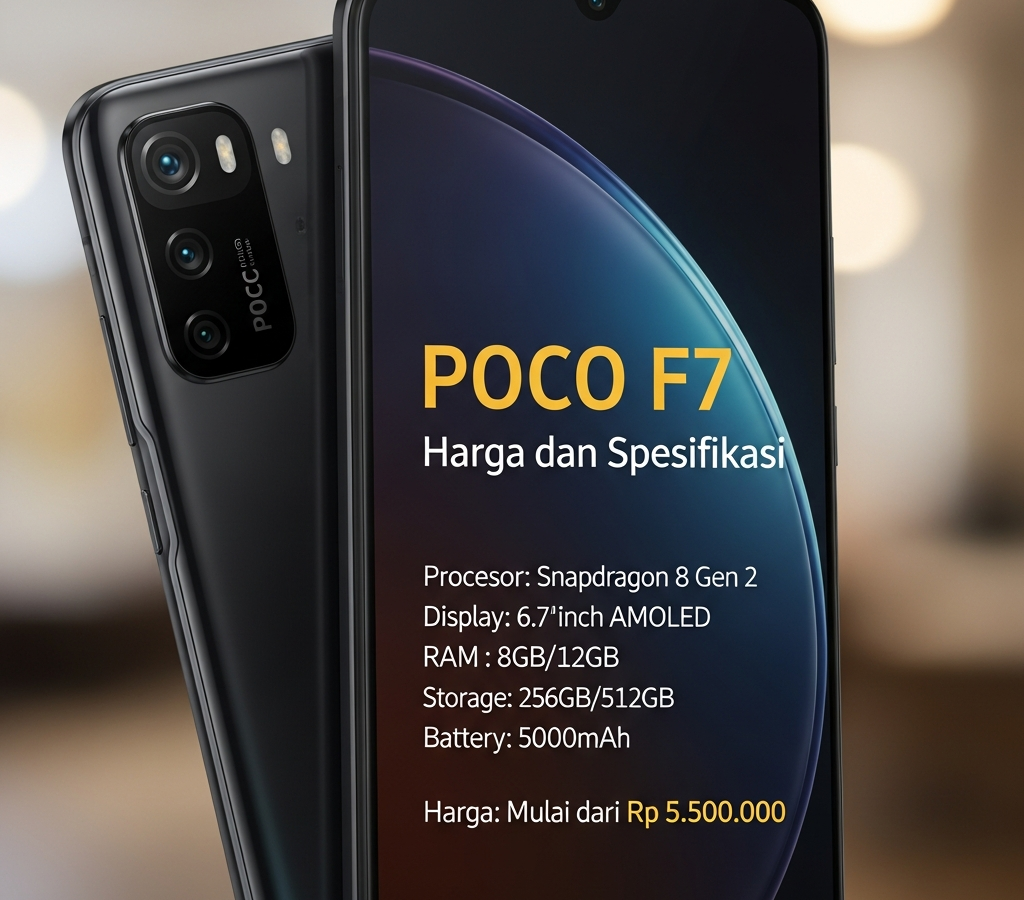 POCO F7 Harga dan Spesifikasi