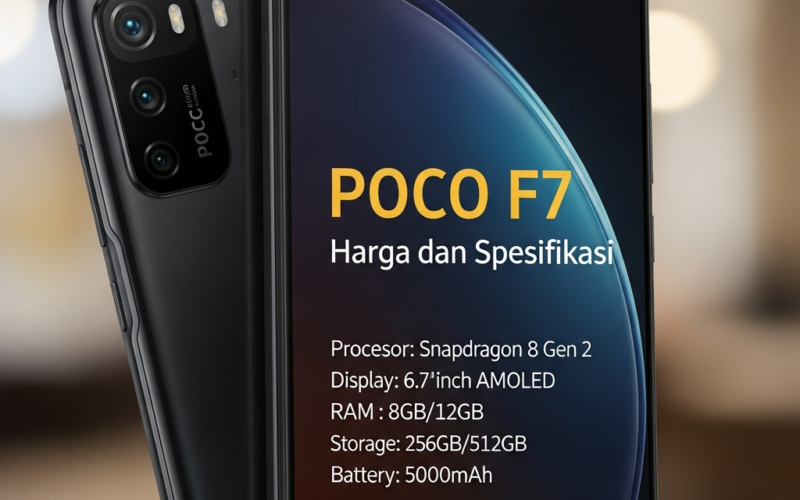 POCO F7 Harga dan Spesifikasi