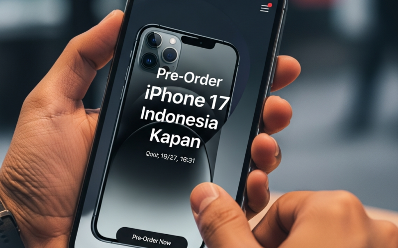 Pre-Order iPhone 17 Indonesia Kapan