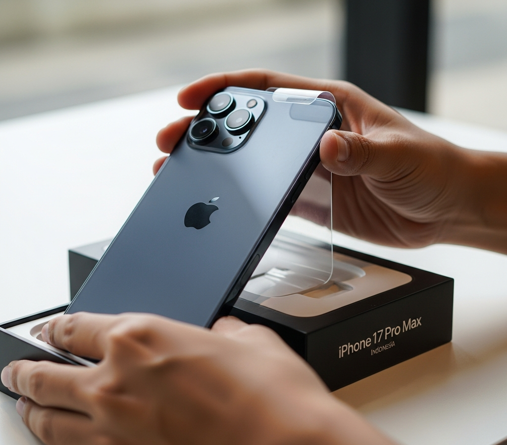 Unboxing iPhone 17 Pro Max Indonesia