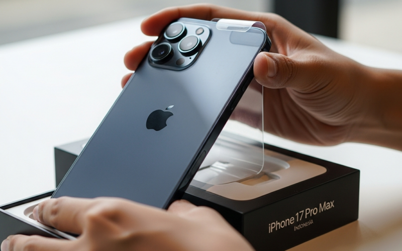 Unboxing iPhone 17 Pro Max Indonesia