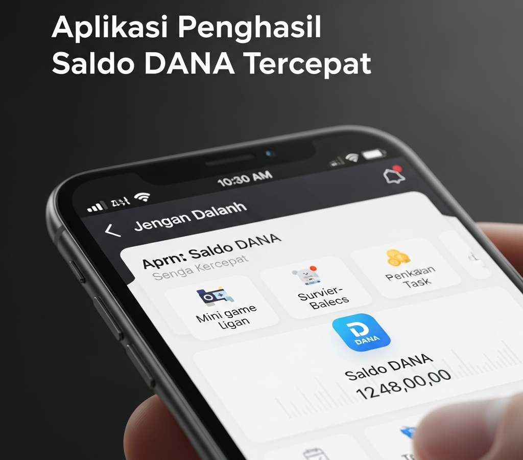 Aplikasi Penghasil Saldo Dana Tercepat