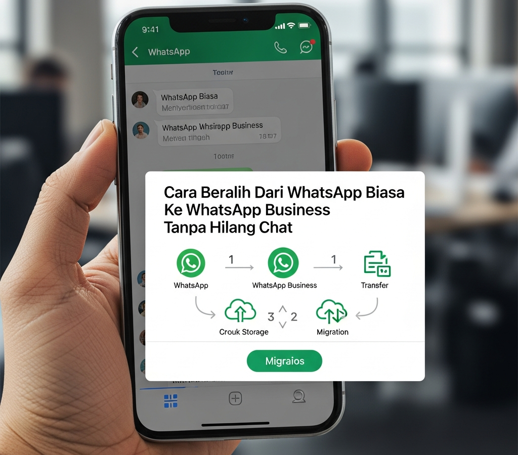 Cara Beralih Dari Whatsapp Biasa Ke Whatsapp Business Tanpa Hilang Chat