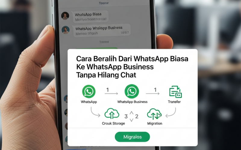 Cara Beralih Dari Whatsapp Biasa Ke Whatsapp Business Tanpa Hilang Chat