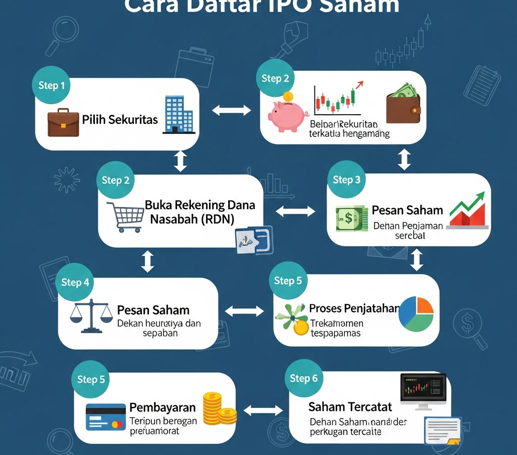 Cara Daftar IPO Saham
