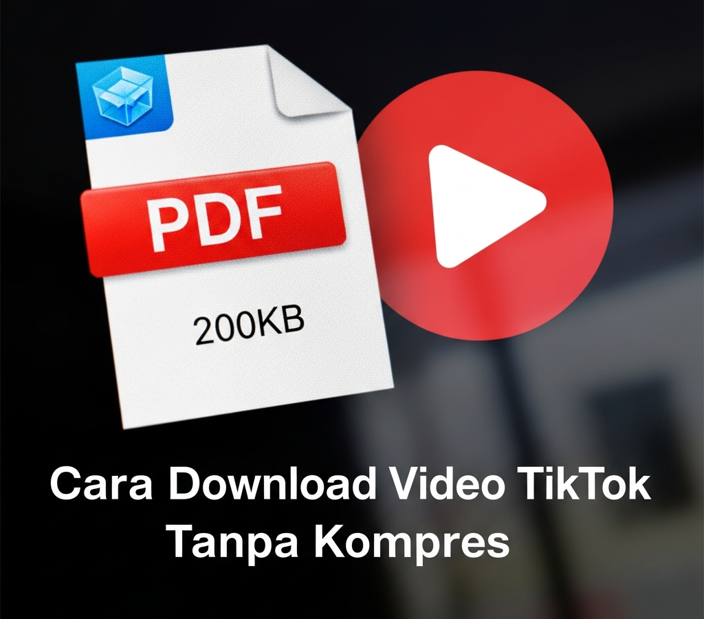 Cara Download Video TikTok Tanpa Kompres PDF 200KB