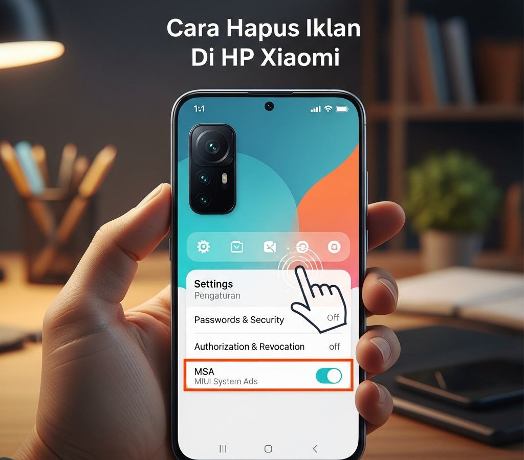 Cara Hapus Iklan Di HP Xiaomi