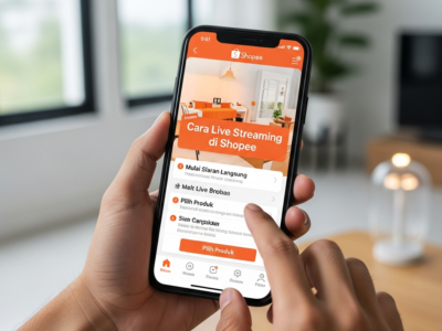Cara Live Streaming Di Shopee