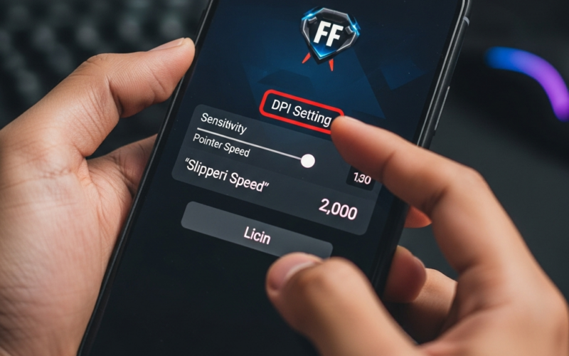 Cara Setting DPI FF Licin