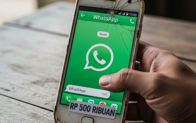 HP Second 500 Ribuan Bisa WA