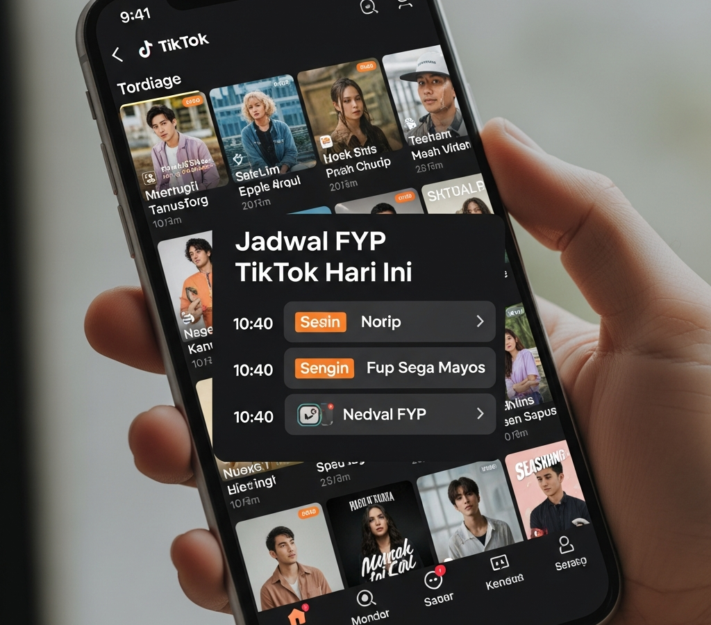 Jadwal FYP TikTok Hari Ini