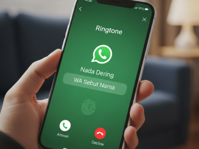 Nada Dering WA Sebut Nama