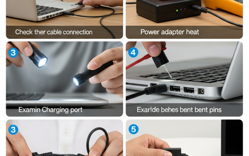 5 Cara Memperbaiki Charger Laptop yang Tidak Mengisi Daya Secara Efektif