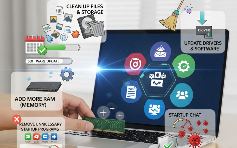 5 Cara Memperbaiki Laptop Lemot Agar Kembali Cepat Seperti Baru