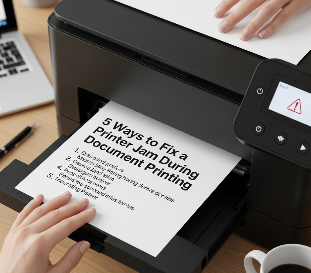 5 Cara Memperbaiki Printer Macet Saat Proses Mencetak Dokumen