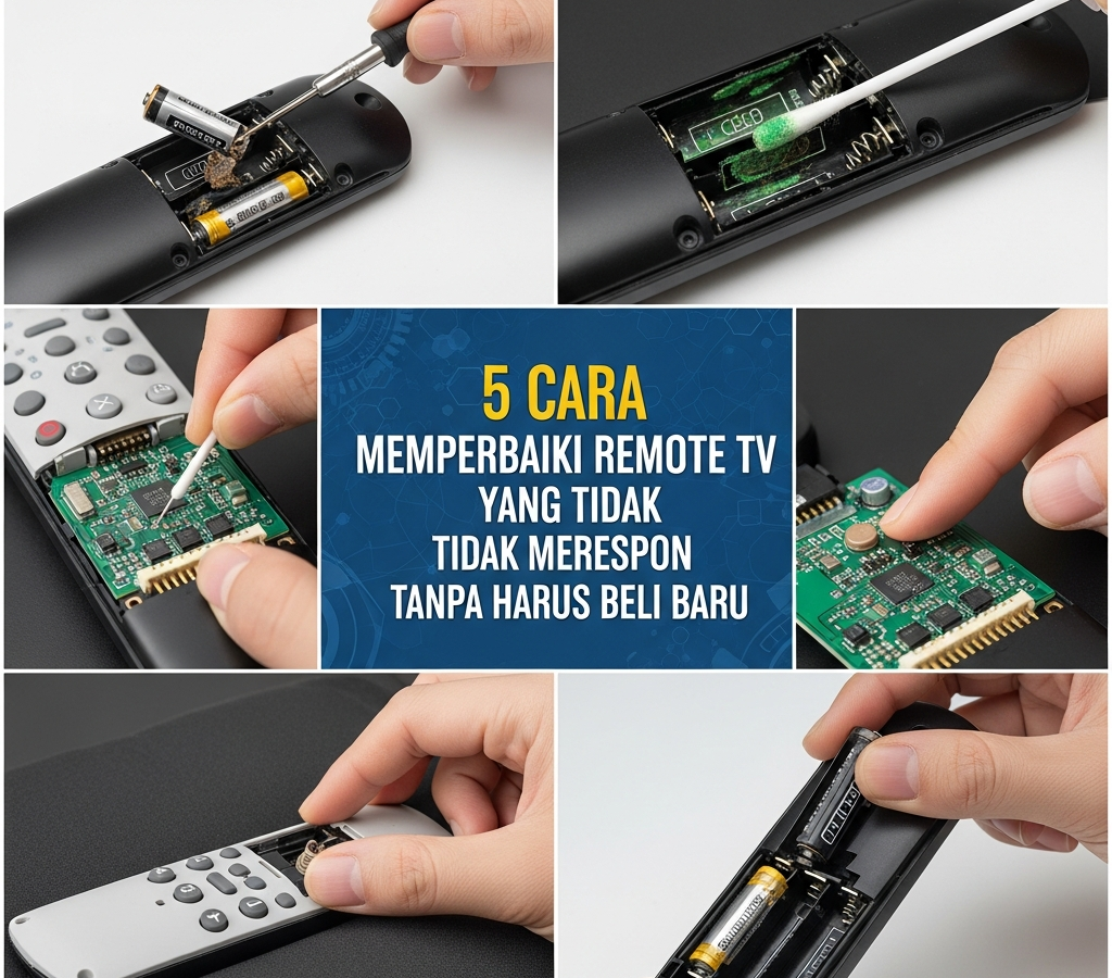 5 Cara Memperbaiki Remote TV yang Tidak Merespon Tanpa Harus Beli Baru