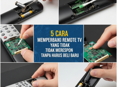 5 Cara Memperbaiki Remote TV y