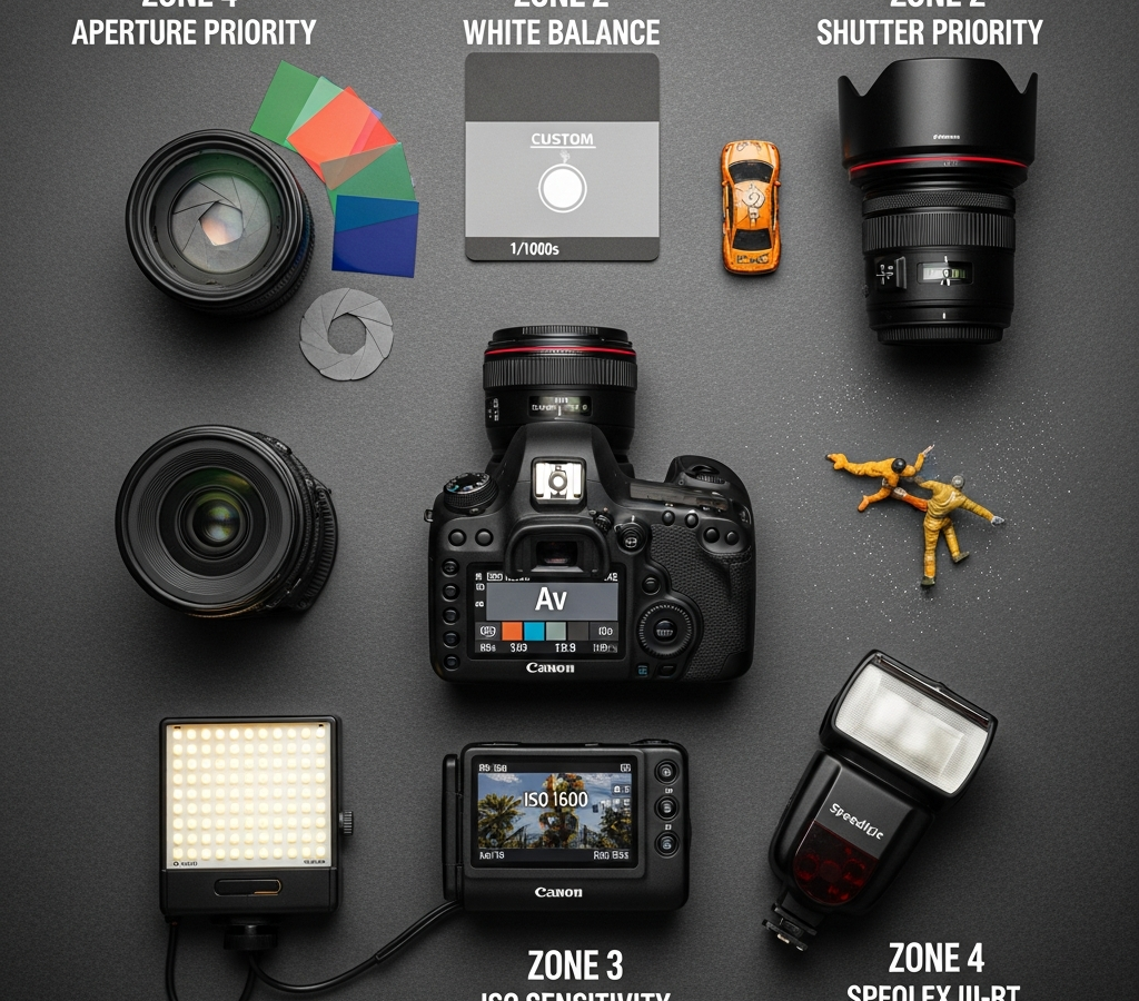 5 Cara Setting Kamera DSLR Canon Agar Hasil Foto Seperti Profesional