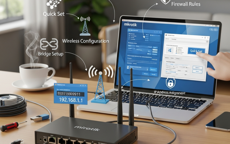 5 Cara Setting Mikrotik untuk Pemula: Panduan Lengkap Step-by-Step