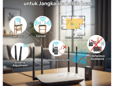 5 Cara Setting Router WiFi di