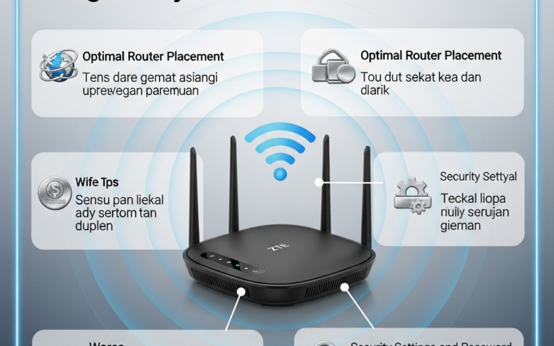 5 Cara Setting WiFi Indihome ZTE Agar Sinyal Kuat dan Tidak Lemot