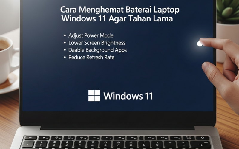Cara Menghemat Baterai Laptop Windows 11 Agar Tahan Lama