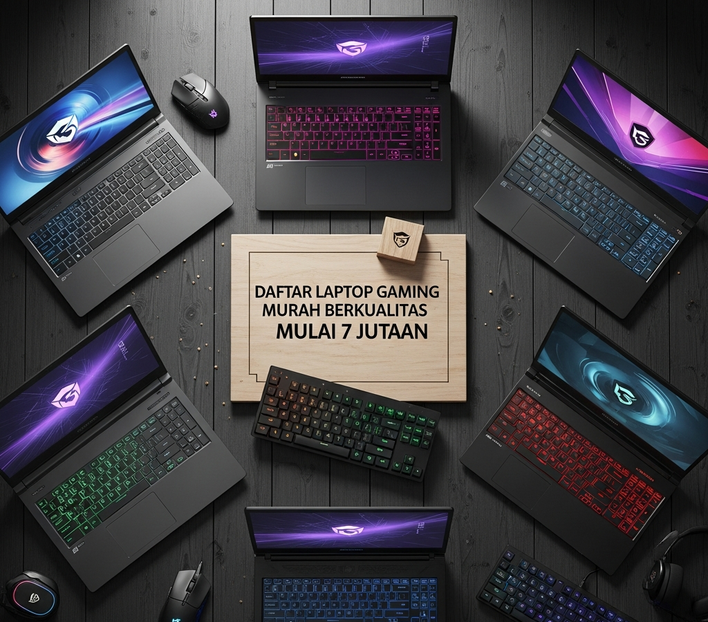 Daftar Laptop Gaming Murah Berkualitas Mulai 7 Jutaan