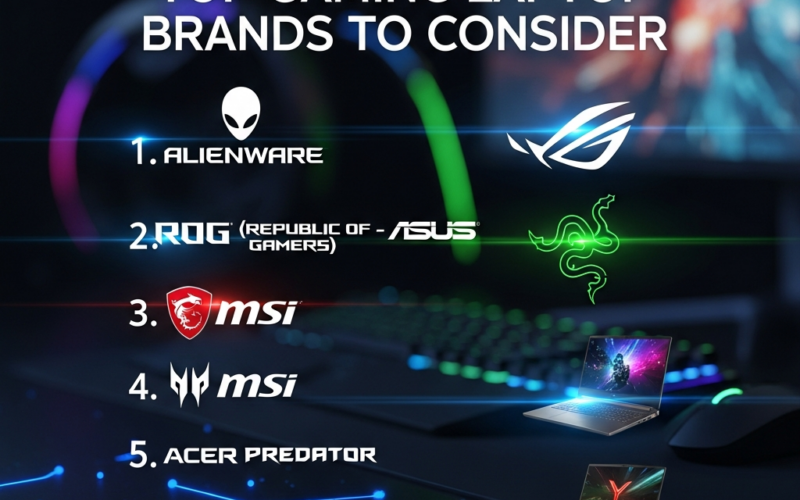 Daftar Merk Laptop Gaming Terbaik yang Wajib Anda Pertimbangkan