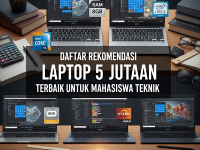Daftar Rekomendasi Laptop 5 Ju