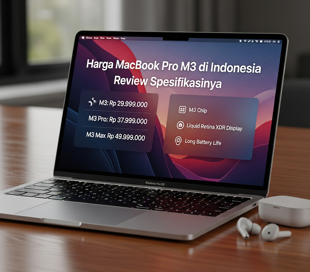 Harga MacBook Pro M3 di Indonesia dan Review Spesifikasinya