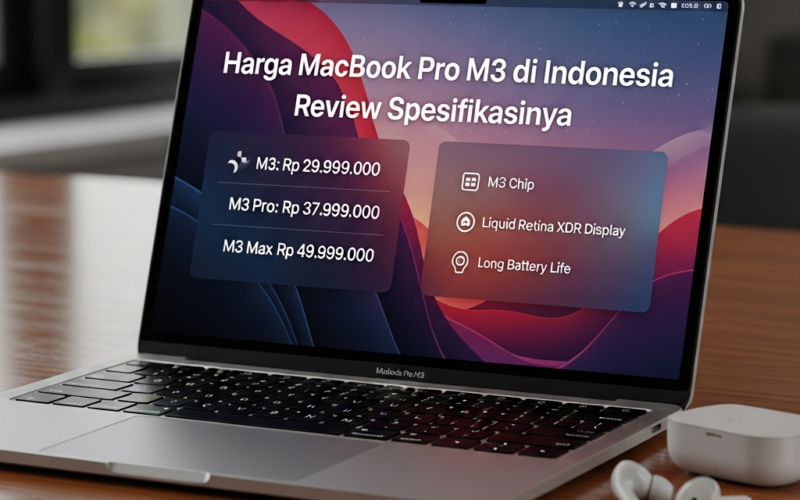 Harga MacBook Pro M3 di Indonesia dan Review Spesifikasinya