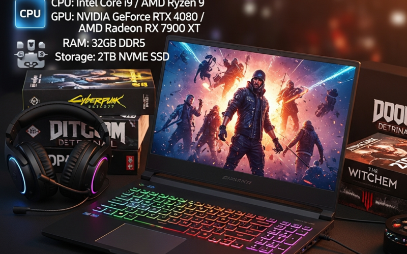 Pahami Spesifikasi Minimal Laptop Gaming untuk Pengalaman Terbaik