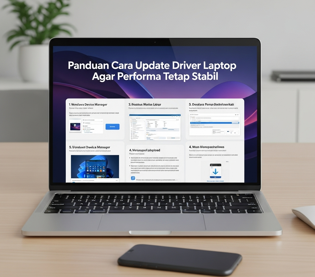 Panduan Cara Update Driver Laptop Agar Performa Tetap Stabil