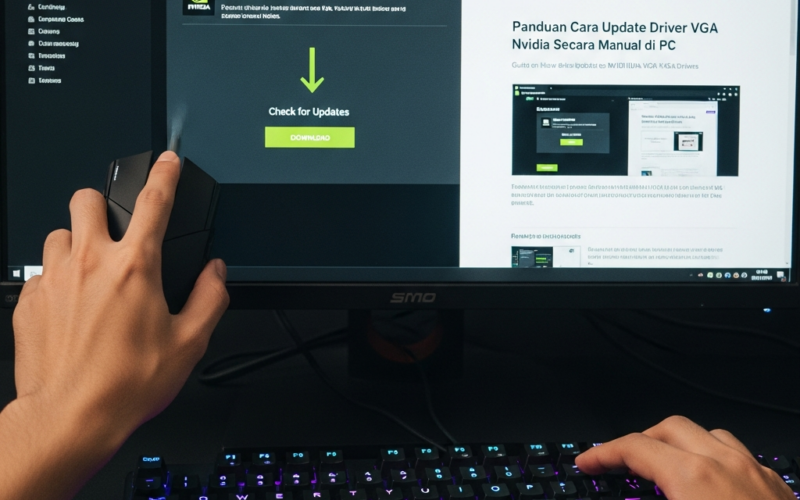 Panduan Cara Update Driver VGA Nvidia Secara Manual di PC