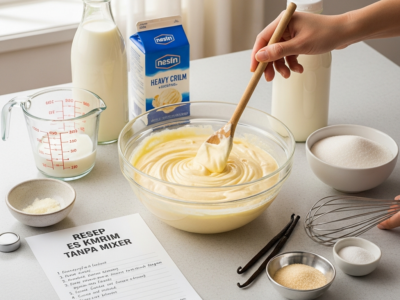 Resep dan Cara Membuat Es Kr