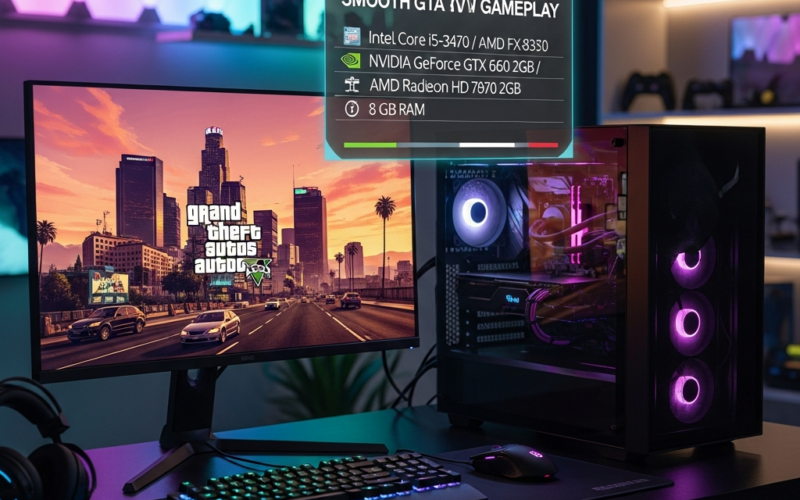 Spesifikasi Minimum PC untuk Main GTA V Agar Lancar Tanpa Lag